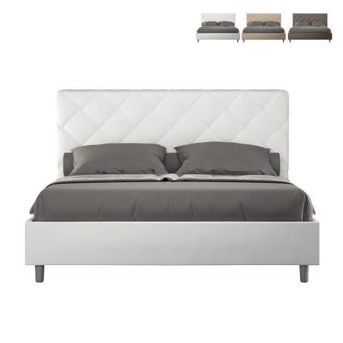 Priya M1 modern upholstered container bed 160x200 Promotion