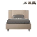 French container bed 120x190 upholstered headboard cushion Antea P Promotion