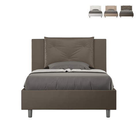 Appia P1 upholstered French 120x200 container bed Promotion