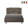 Appia P1 upholstered French 120x200 container bed Offers