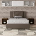 Appia P1 upholstered French 120x200 container bed On Sale