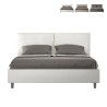 Queen Storage Bed 160x190 with Cushioned Headboard Antea M Promotion