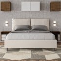 Antea M storage double bed 160x190 headboard cushions On Sale