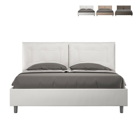 Double bed 160x190 container headboard cushions Annalisa M Promotion