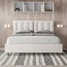 Double bed 160x190 container headboard cushions Annalisa M On Sale