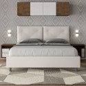 Storage double bed 160x190 headboard cushions Appia M Price