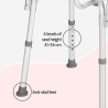Height-adjustable bath shower chair for the elderly disabled Dahlia Sale