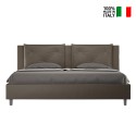 Appia K upholstered king-size double bed 180x200 Choice Of