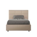 Mika P French bed 120x190 square and a half design storage container Sale