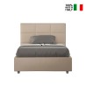 Mika P French bed 120x190 square and a half design storage container Offers
