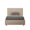 French double bed 140x200 upholstered storage Mika F Model