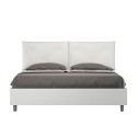 Storage double bed 160x190cm Egos Appia wooden cushions Sale