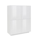 White 100x40cm Judy modern living room design kitchen sideboard Offers