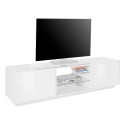 Modern design TV stand white living room 180cm Dover Offers