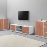 TV stand 180cm living room design white Dover Wood Catalog