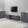 Low TV cabinet in modern design 180cm living room Dover Report Choice Of