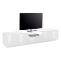 TV stand 220cm living room modern design white Aston Offers
