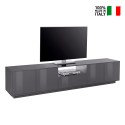 Low TV cabinet 220cm modern living room design Aston Report On Sale