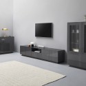 Low TV cabinet 220cm modern living room design Aston Report Catalog