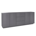 Kitchen sideboard 220cm modern design living room cabinet Lonja Report Offers