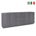 Kitchen sideboard 220cm modern design living room cabinet Lonja Report On Sale