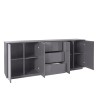 Kitchen sideboard 220cm modern design living room cabinet Lonja Report Discounts