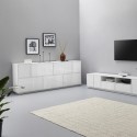 Sideboard 200cm living room sideboard kitchen white design Lopar Bulk Discounts