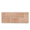 Sideboard living room cabinet 200cm kitchen design white Lopar Wood Sale
