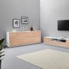 Sideboard living room cabinet 200cm kitchen design white Lopar Wood Catalog