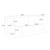Sideboard living room kitchen cabinet 200cm modern design Lopar Report Model
