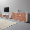 180cm living room sideboard white Ceila Wood design kitchen unit Bulk Discounts