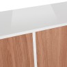 180cm living room sideboard white Ceila Wood design kitchen unit Catalog