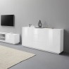 Modern sideboard 160cm living room kitchen buffet white Carat Catalog