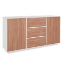 Sideboard living room cabinet 160cm buffet kitchen white Carat Wood Offers