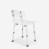 Height-adjustable bath shower chair for the elderly disabled Dahlia Offers
