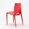 Coloured Plastic Design Chair for Garden Bars Restaurants Color Sale