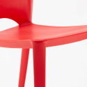 Coloured Plastic Design Chair for Garden Bars Restaurants Color Discounts