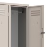 Stacked 4-compartment metal wardrobe locker Loch Sale