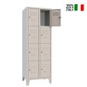 Changing room locker 8 places office school gym Hoch On Sale