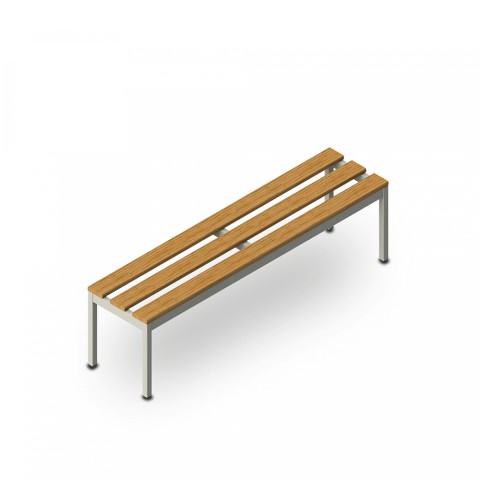 Gymnasium changing bench 4 places 150x37x43cm school swimming pool Sit M Promotion
