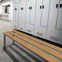 Locker room bench 6 places gymnasium school pool 200x37x43cm Sit L Discounts