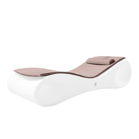 Water-repellent cushion for modern sun lounger deck chair Slice LYXO