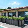 Planter holder column bar restaurant hotel modern design Nebula Choice Of