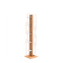 Vertical column bookcase h150cm wood 10 shelves Zia Veronica MH Catalog