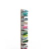 Vertical column bookcase h150cm wood 10 shelves Zia Ortensia MH Cost
