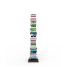 Vertical column bookcase h150cm wood 10 shelves Zia Ortensia MH Characteristics