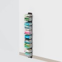 Wall-mounted bookcase h150cm vertical wood 10 shelves Zia Ortensia WMH Characteristics