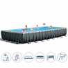 Intex 26378 ex 26376 XL Ultra Xtr Frame Above Ground Pool Rectangular with Volley Net 975x488x132 On Sale