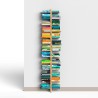 Zia Bice WH Double-Sided Wall Bookshelf, Wood, 26 Shelves, 195cm High Characteristics