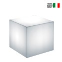 Outdoor bright RGB LED cube garden pouf bar Home Fitting On Sale